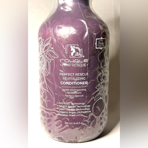 Royale Hair Rescue Perfect Rescue Keratin Argan Oil Shampoo Conditioner Set - Picture 2 of 7